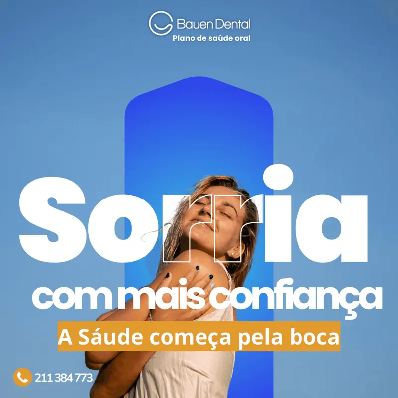 Publicação de redes sociais criada para a Bauen Dental (4 de 4)